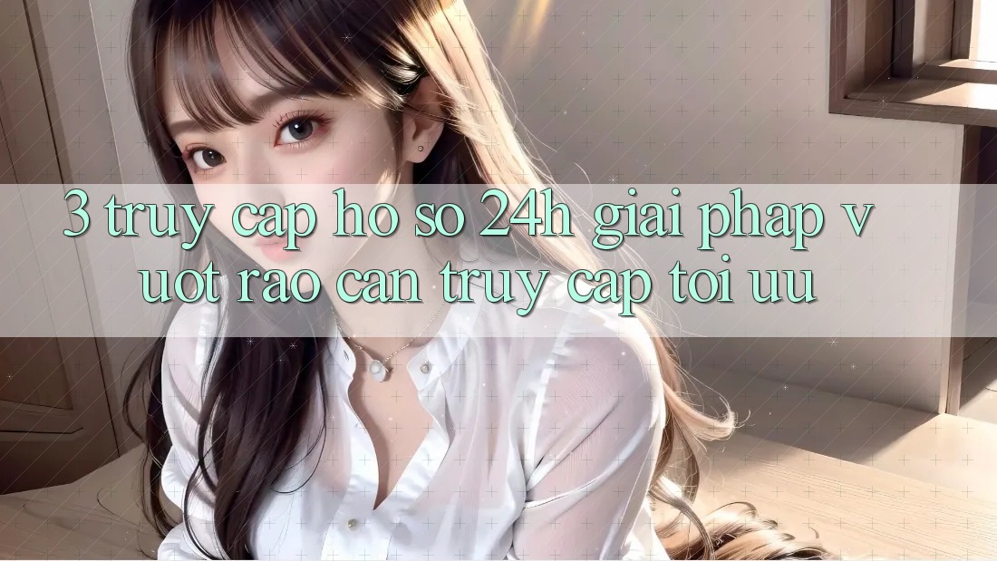 3. Truy cập hồ sơ 24h - Giải pháp vượt rào cản truy cập tối ưu