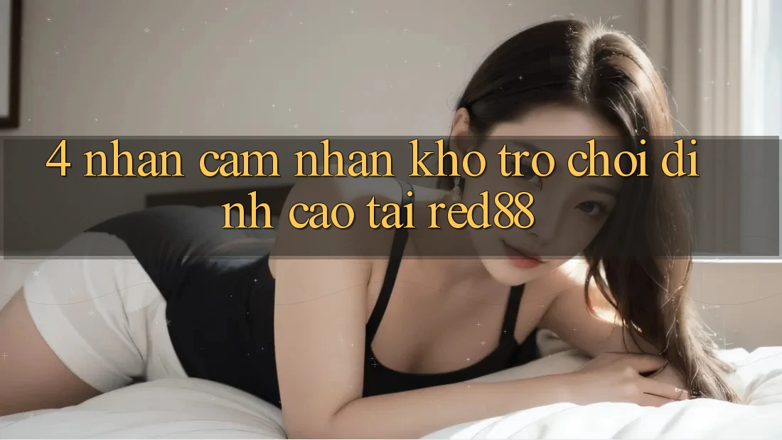 4. Nhận cảm nhận kho trò chơi đỉnh cao tại Red88