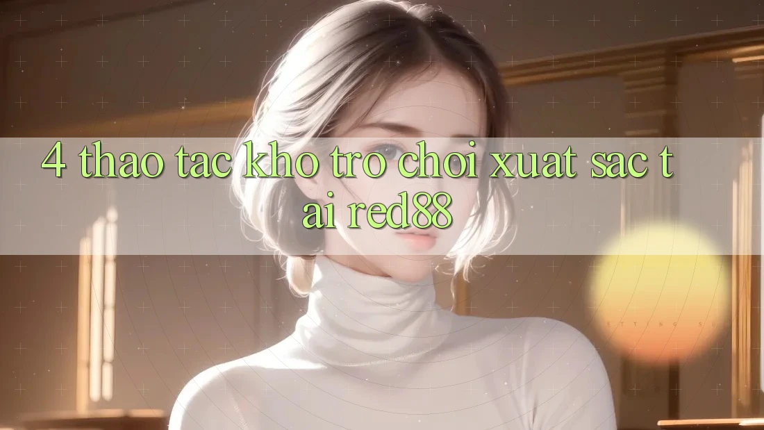 4. Thao tác kho trò chơi xuất sắc tại Red88 4. Thao tác kho trò chơi xuất sắc tại Red88