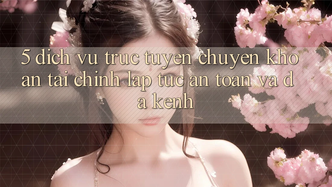5. Dịch vụ trực tuyến chuyển khoản tài chính: Lập tức, an toàn và đa kênh