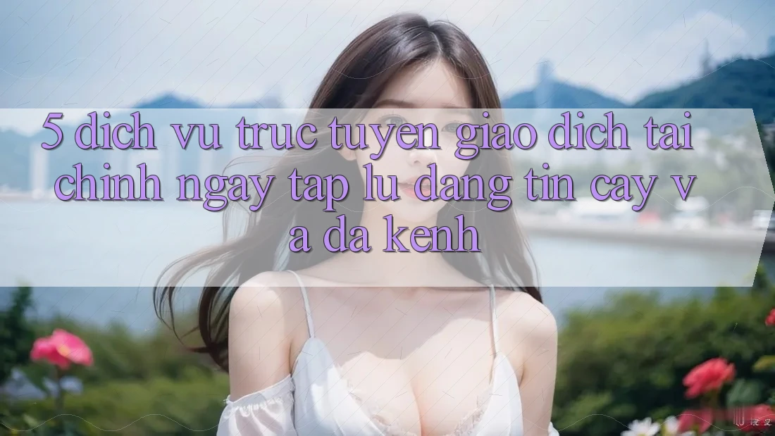 5. Dịch vụ trực tuyến giao dịch tài chính: Ngay tắp lự, đáng tin cậy và đa kênh
