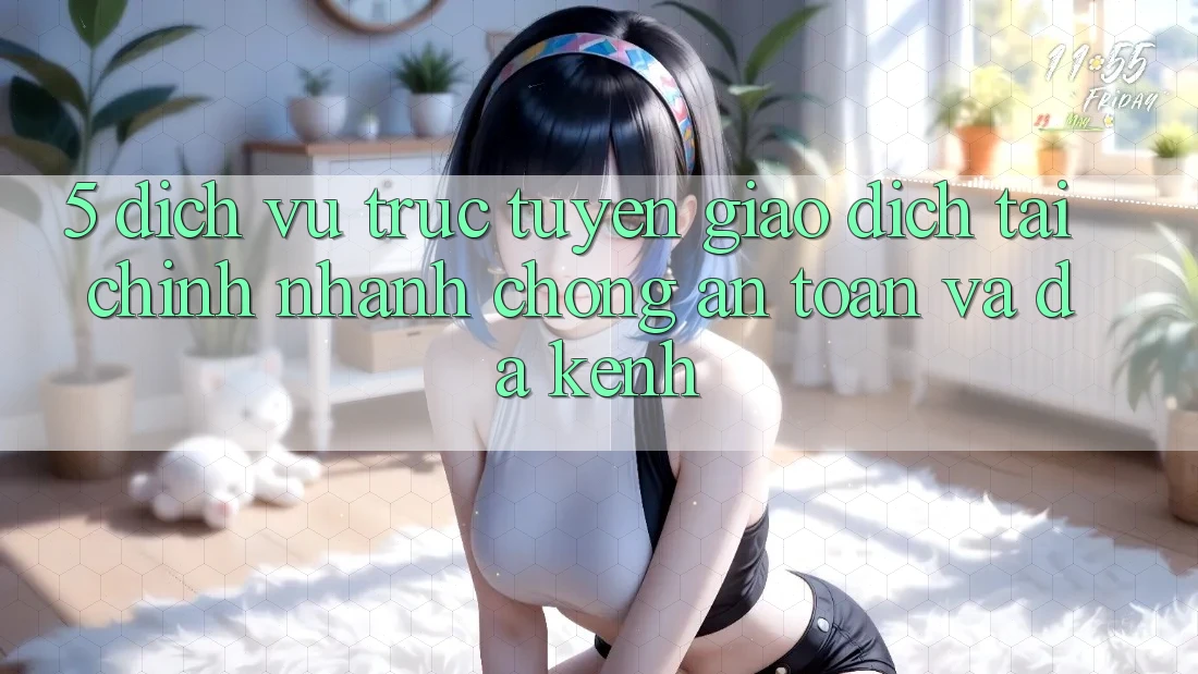 5. Dịch vụ trực tuyến giao dịch tài chính: Nhanh chóng, an toàn và đa kênh