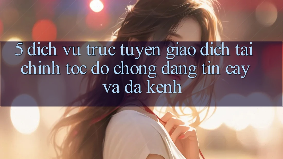 5. Dịch vụ trực tuyến giao dịch tài chính: Tốc độ chóng, đáng tin cậy và đa kênh 5. Dịch vụ trực tuyến giao dịch tài chính: Tốc độ chóng, đáng tin cậy và đa kênh