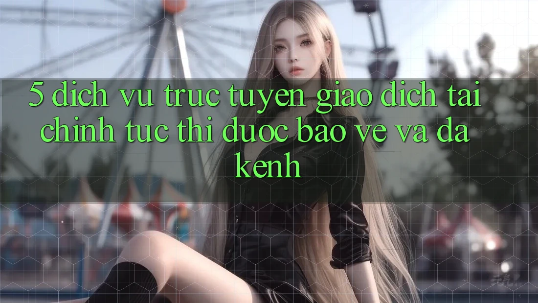 5. Dịch vụ trực tuyến giao dịch tài chính: Tức thì, được bảo vệ và đa kênh