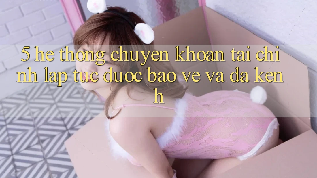 5. Hệ thống chuyển khoản tài chính: Lập tức, được bảo vệ và đa kênh 5. Hệ thống chuyển khoản tài chính: Lập tức, được bảo vệ và đa kênh