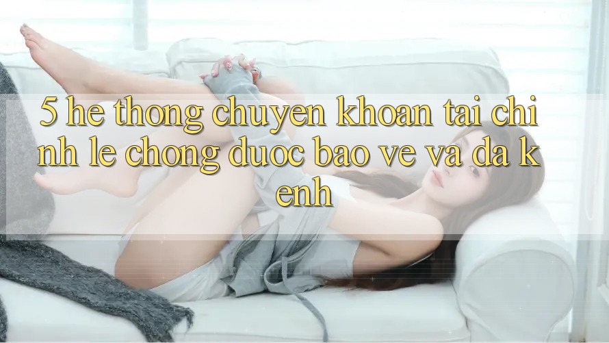 5. Hệ thống chuyển khoản tài chính: Lẹ chóng, được bảo vệ và đa kênh