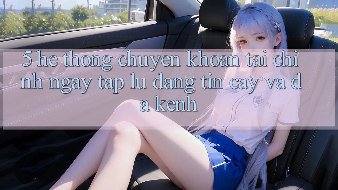 5. Hệ thống chuyển khoản tài chính: Ngay tắp lự, đáng tin cậy và đa kênh