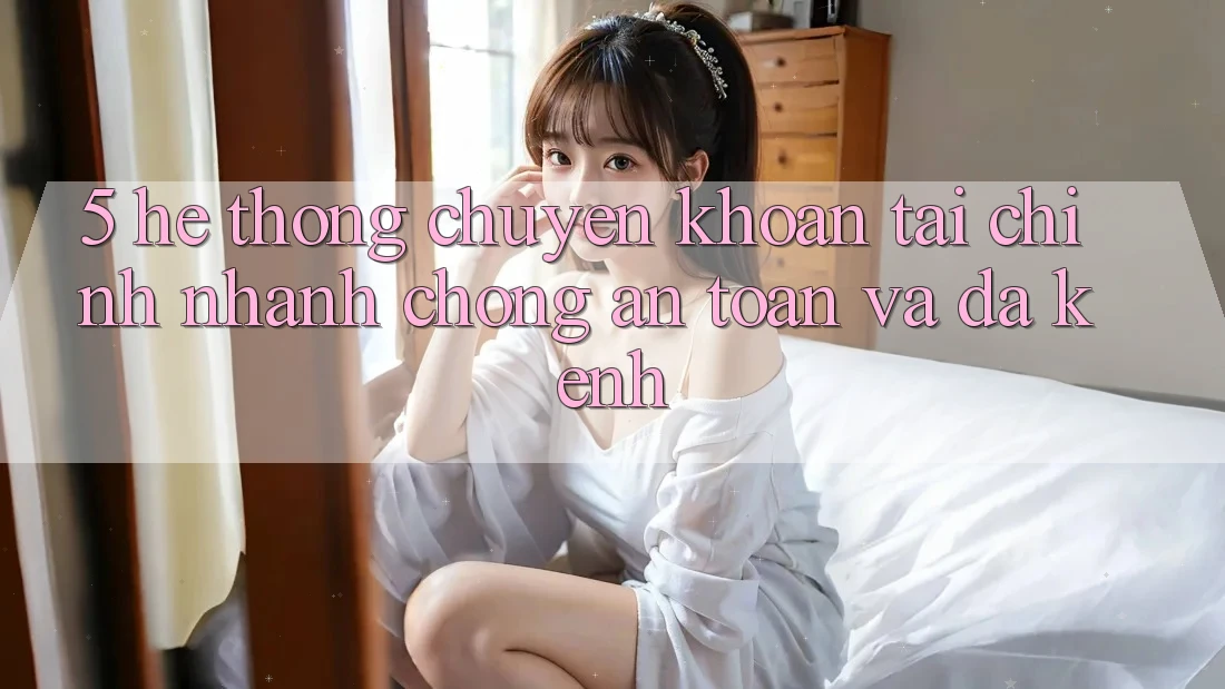 5. Hệ thống chuyển khoản tài chính: Nhanh chóng, an toàn và đa kênh
