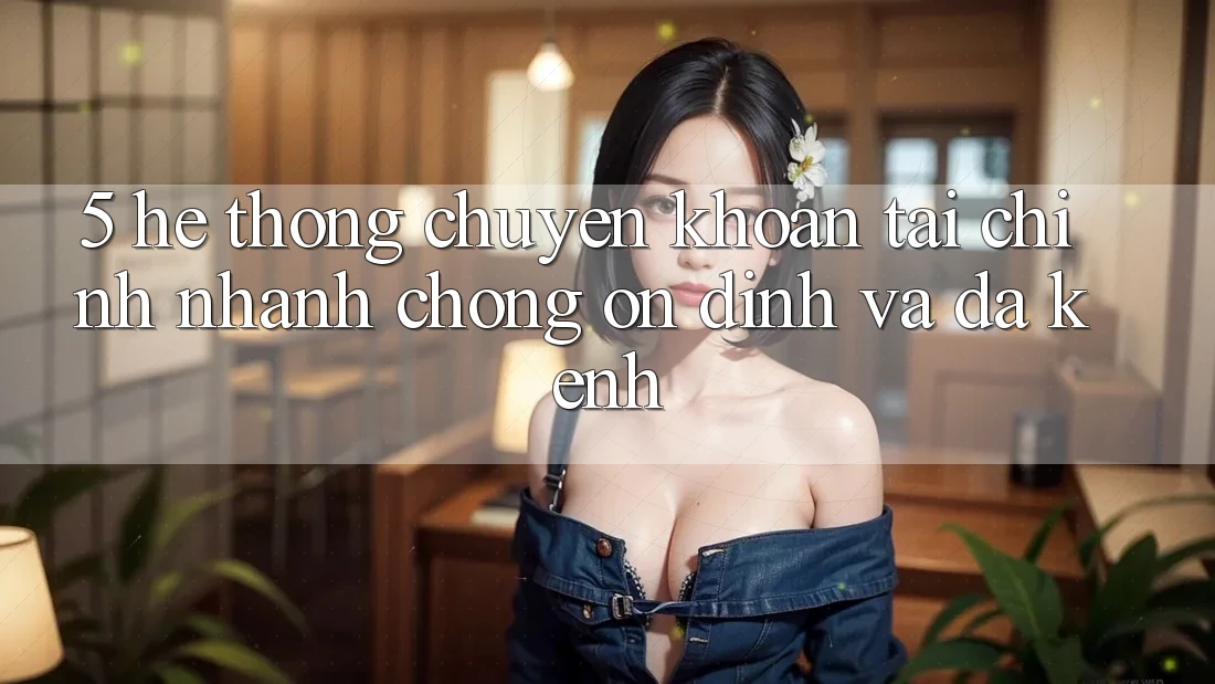 5. Hệ thống chuyển khoản tài chính: Nhanh chóng, ổn định và đa kênh