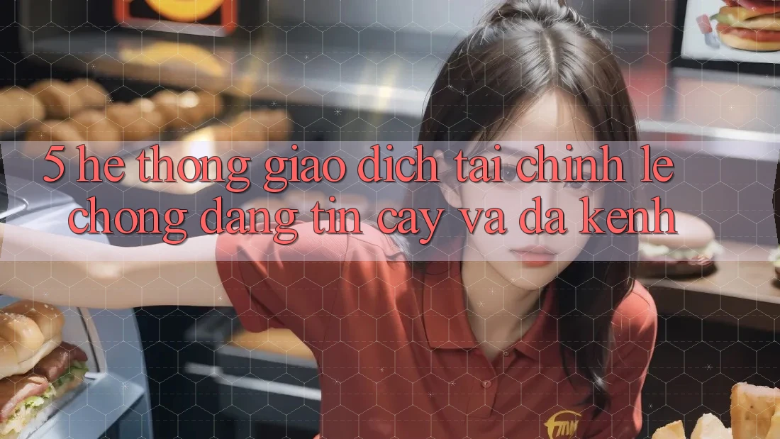 5. Hệ thống giao dịch tài chính: Lẹ chóng, đáng tin cậy và đa kênh 5. Hệ thống giao dịch tài chính: Lẹ chóng, đáng tin cậy và đa kênh