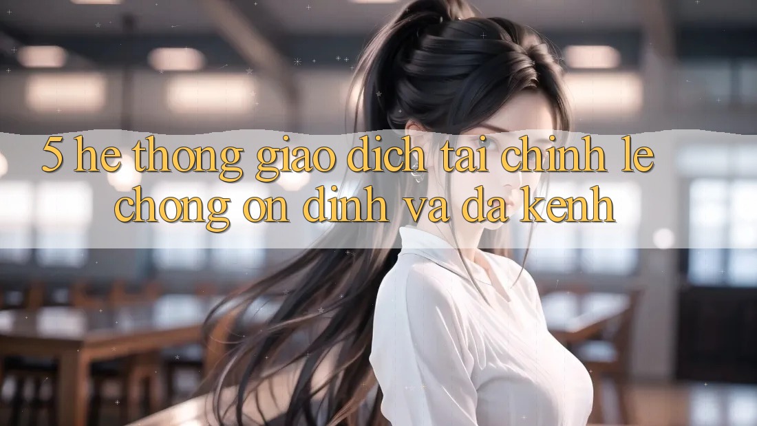 5. Hệ thống giao dịch tài chính: Lẹ chóng, ổn định và đa kênh