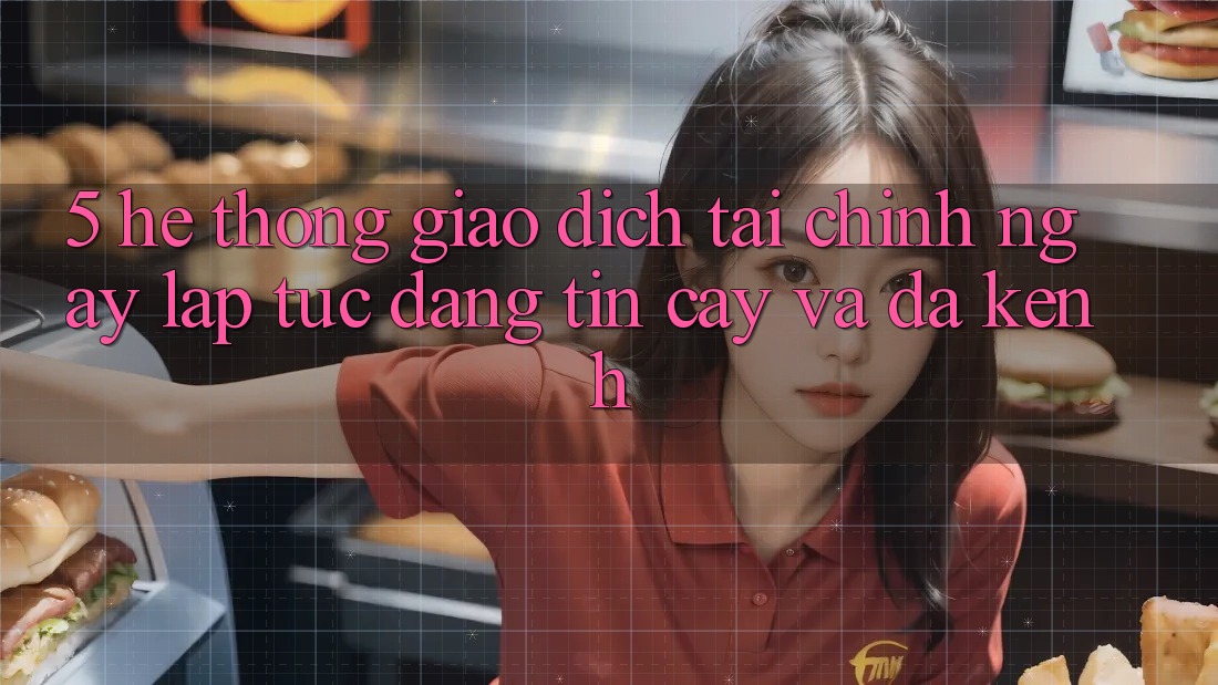 5. Hệ thống giao dịch tài chính: Ngay lập tức, đáng tin cậy và đa kênh