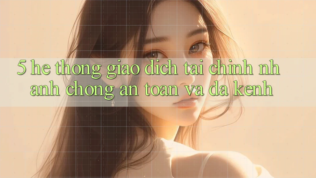 5. Hệ thống giao dịch tài chính: Nhanh chóng, an toàn và đa kênh 5. Hệ thống giao dịch tài chính: Nhanh chóng, an toàn và đa kênh