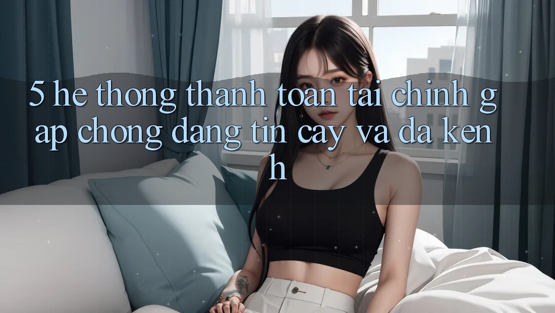 5. Hệ thống thanh toán tài chính: Gấp chóng, đáng tin cậy và đa kênh