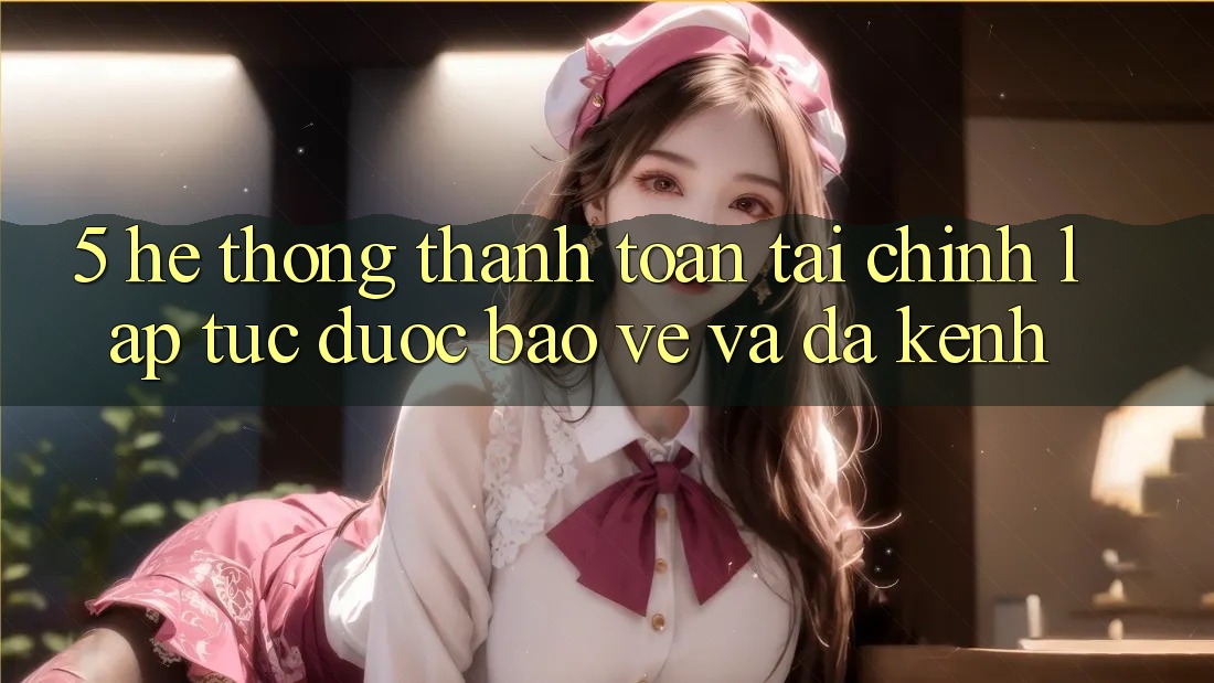 5. Hệ thống thanh toán tài chính: Lập tức, được bảo vệ và đa kênh 5. Hệ thống thanh toán tài chính: Lập tức, được bảo vệ và đa kênh