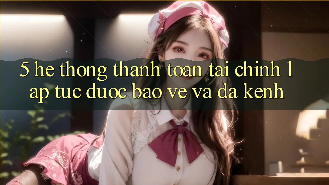 5. Hệ thống thanh toán tài chính: Lập tức, được bảo vệ và đa kênh 5. Hệ thống thanh toán tài chính: Lập tức, được bảo vệ và đa kênh