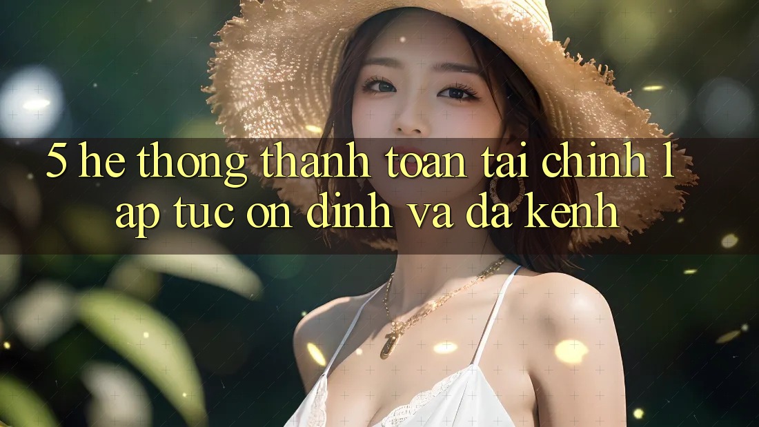 5. Hệ thống thanh toán tài chính: Lập tức, ổn định và đa kênh 5. Hệ thống thanh toán tài chính: Lập tức, ổn định và đa kênh