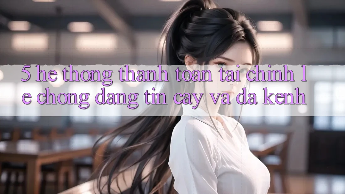 5. Hệ thống thanh toán tài chính: Lẹ chóng, đáng tin cậy và đa kênh 5. Hệ thống thanh toán tài chính: Lẹ chóng, đáng tin cậy và đa kênh