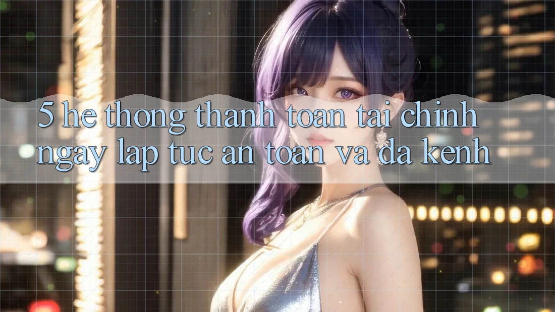 5. Hệ thống thanh toán tài chính: Ngay lập tức, an toàn và đa kênh 5. Hệ thống thanh toán tài chính: Ngay lập tức, an toàn và đa kênh