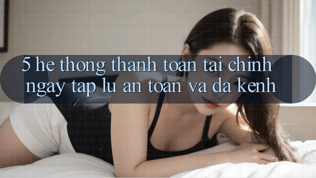 5. Hệ thống thanh toán tài chính: Ngay tắp lự, an toàn và đa kênh 5. Hệ thống thanh toán tài chính: Ngay tắp lự, an toàn và đa kênh