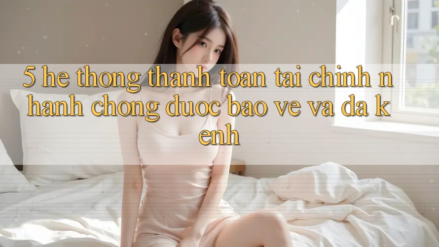 5. Hệ thống thanh toán tài chính: Nhanh chóng, được bảo vệ và đa kênh 5. Hệ thống thanh toán tài chính: Nhanh chóng, được bảo vệ và đa kênh