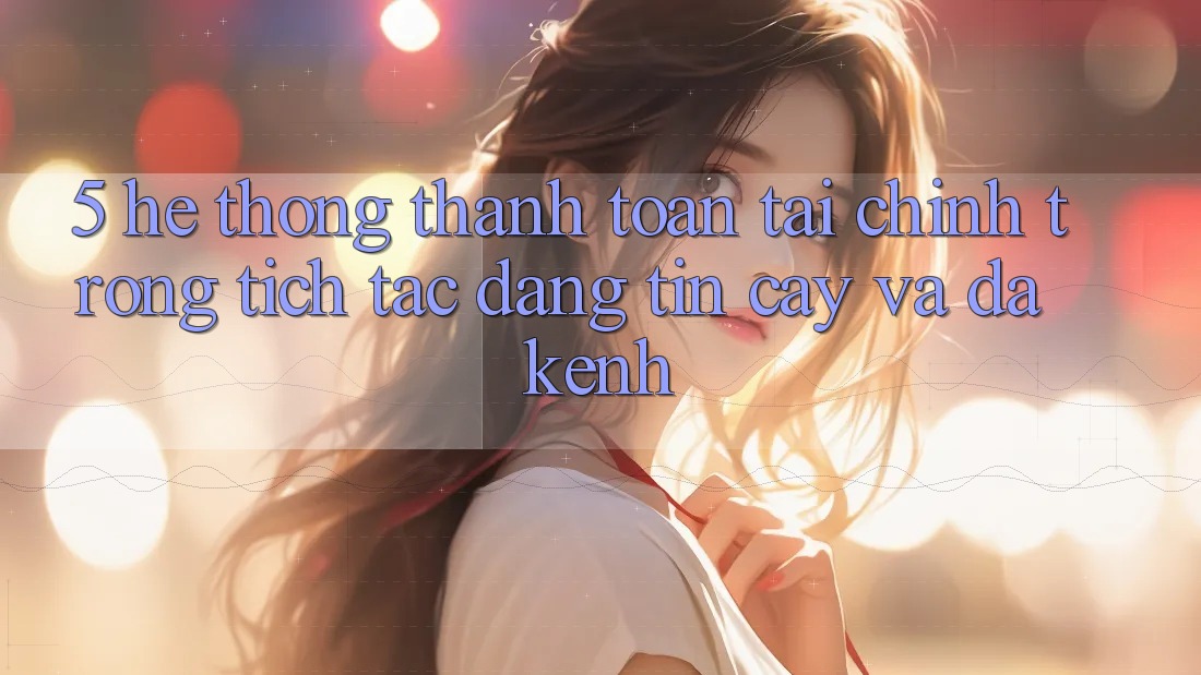 5. Hệ thống thanh toán tài chính: Trong tích tắc, đáng tin cậy và đa kênh 5. Hệ thống thanh toán tài chính: Trong tích tắc, đáng tin cậy và đa kênh