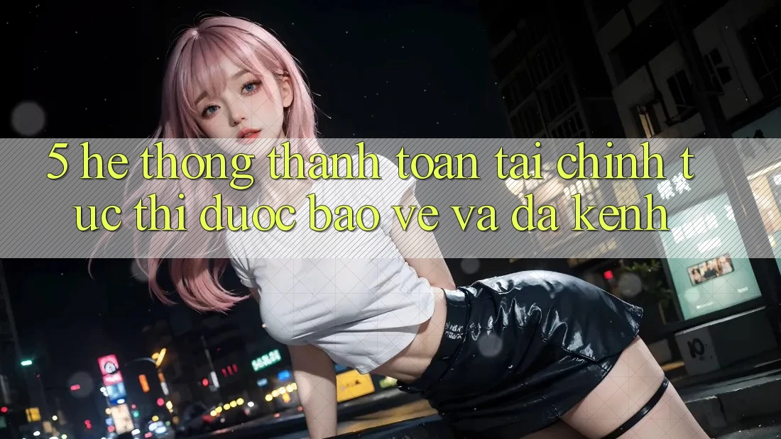 5. Hệ thống thanh toán tài chính: Tức thì, được bảo vệ và đa kênh 5. Hệ thống thanh toán tài chính: Tức thì, được bảo vệ và đa kênh