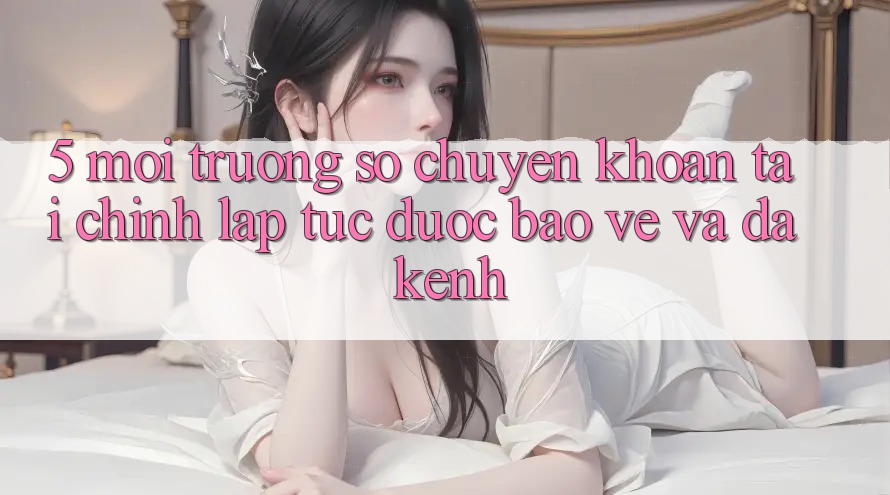 5. Môi trường số chuyển khoản tài chính: Lập tức, được bảo vệ và đa kênh 5. Môi trường số chuyển khoản tài chính: Lập tức, được bảo vệ và đa kênh