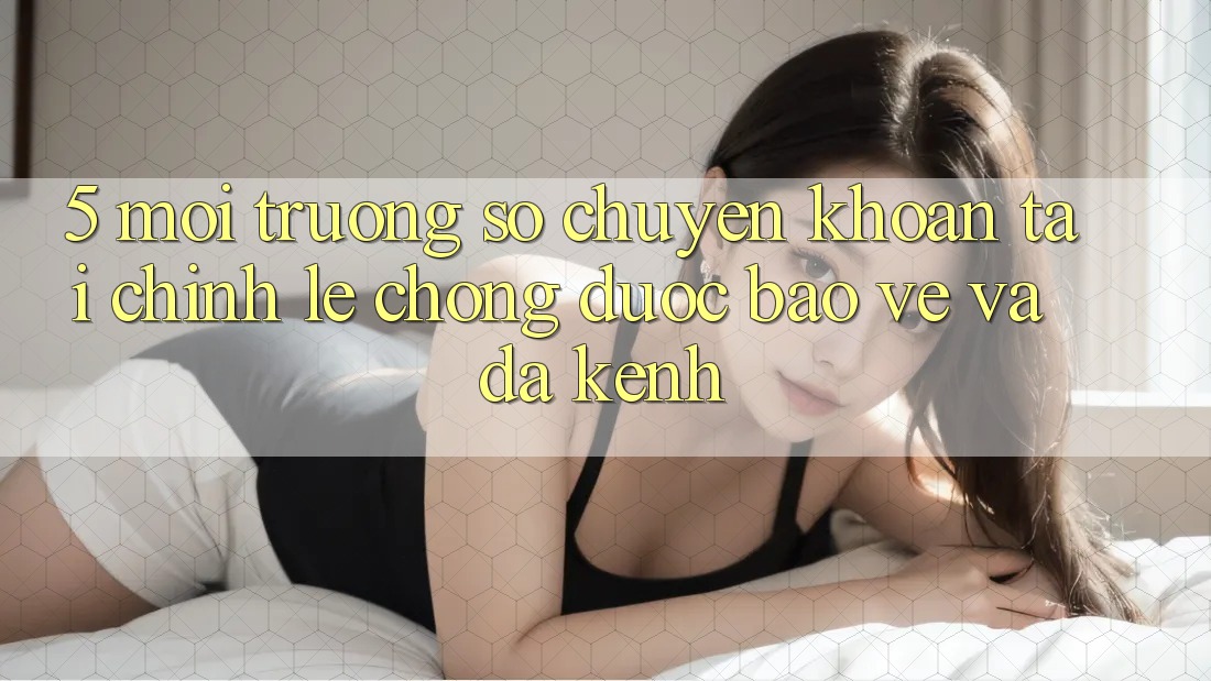5. Môi trường số chuyển khoản tài chính: Lẹ chóng, được bảo vệ và đa kênh