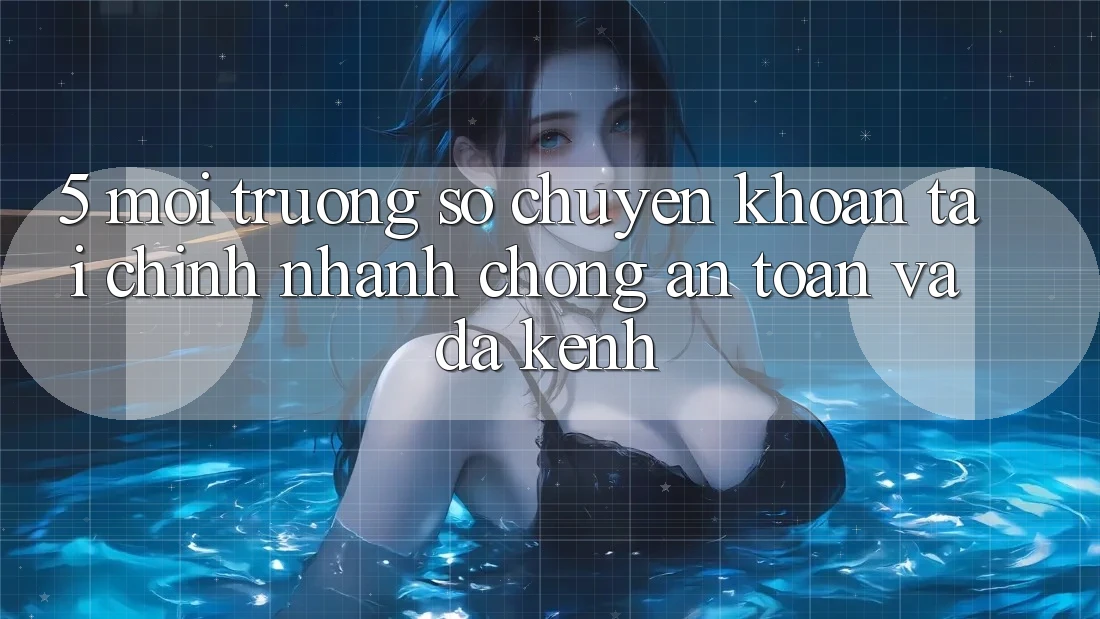 5. Môi trường số chuyển khoản tài chính: Nhanh chóng, an toàn và đa kênh 5. Môi trường số chuyển khoản tài chính: Nhanh chóng, an toàn và đa kênh