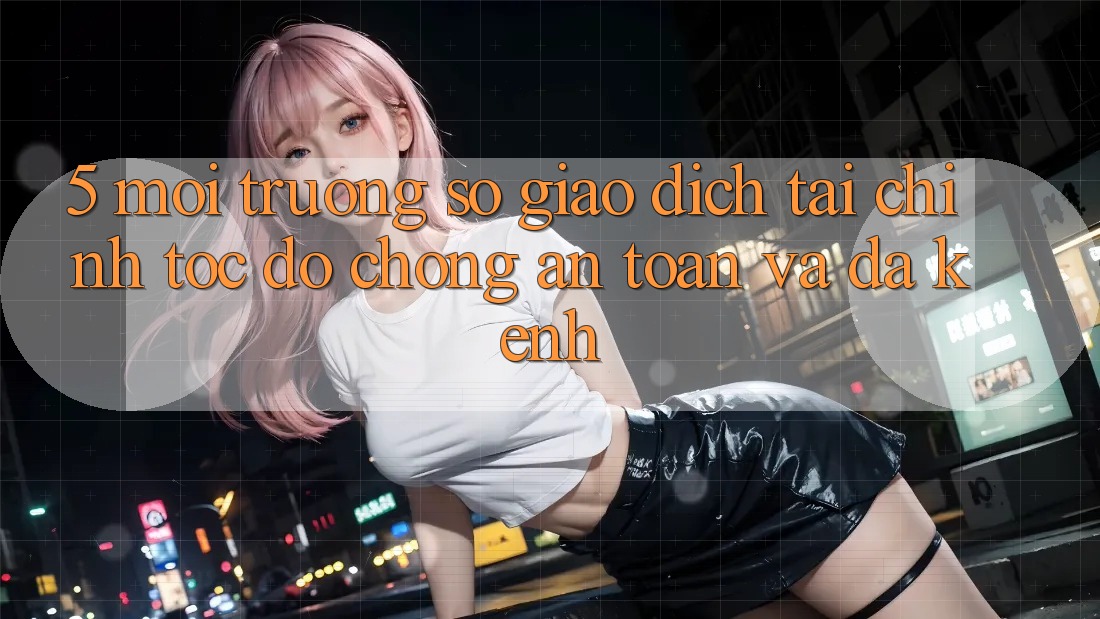 5. Môi trường số giao dịch tài chính: Tốc độ chóng, an toàn và đa kênh