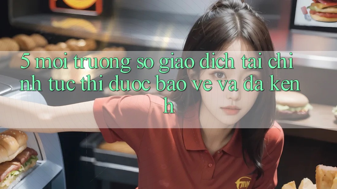 5. Môi trường số giao dịch tài chính: Tức thì, được bảo vệ và đa kênh