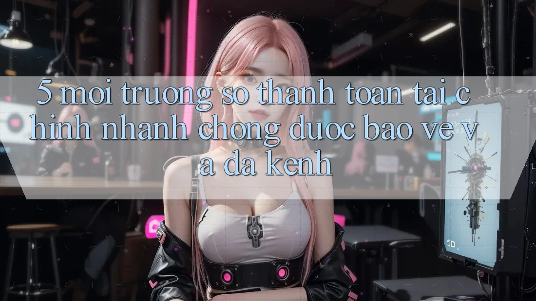 5. Môi trường số thanh toán tài chính: Nhanh chóng, được bảo vệ và đa kênh 5. Môi trường số thanh toán tài chính: Nhanh chóng, được bảo vệ và đa kênh