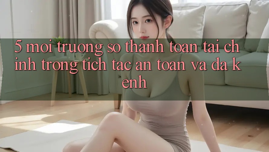 5. Môi trường số thanh toán tài chính: Trong tích tắc, an toàn và đa kênh