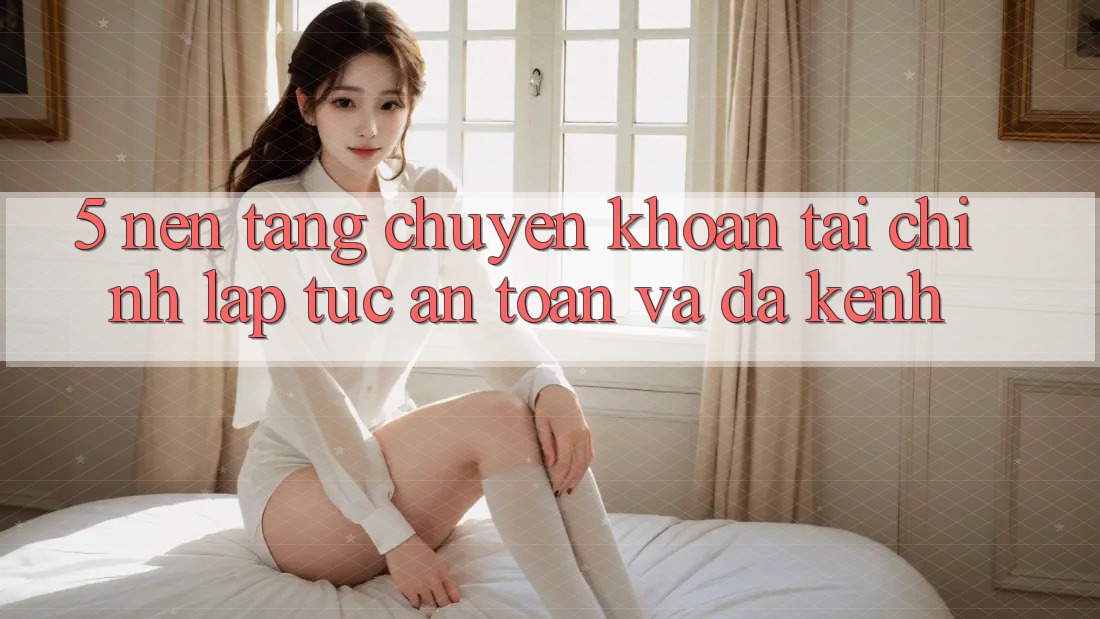 5. Nền tảng chuyển khoản tài chính: Lập tức, an toàn và đa kênh