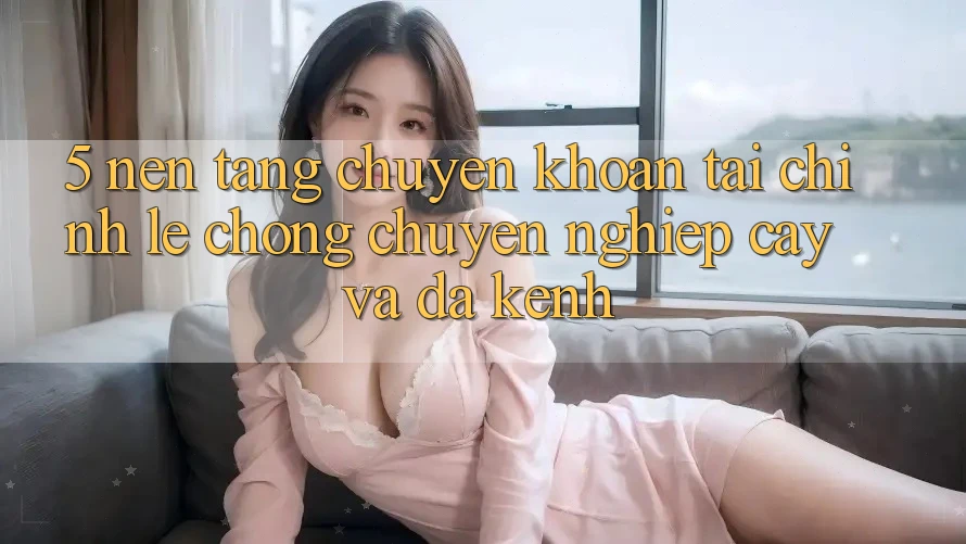 5. Nền tảng chuyển khoản tài chính: Lẹ chóng, chuyên nghiệp cậy và đa kênh