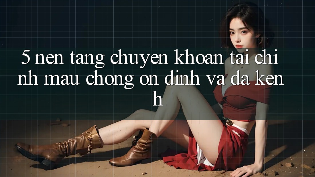 5. Nền tảng chuyển khoản tài chính: Mau chóng, ổn định và đa kênh