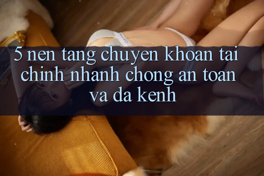 5. Nền tảng chuyển khoản tài chính: Nhanh chóng, an toàn và đa kênh
