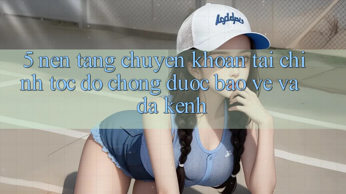 5. Nền tảng chuyển khoản tài chính: Tốc độ chóng, được bảo vệ và đa kênh