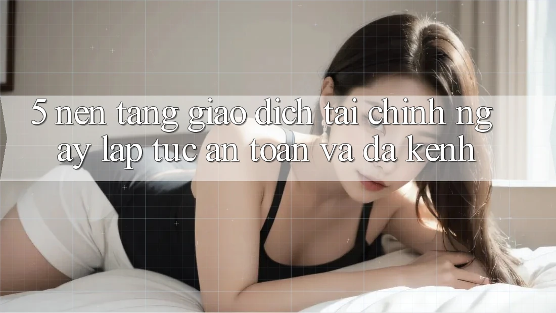 5. Nền tảng giao dịch tài chính: Ngay lập tức, an toàn và đa kênh 5. Nền tảng giao dịch tài chính: Ngay lập tức, an toàn và đa kênh