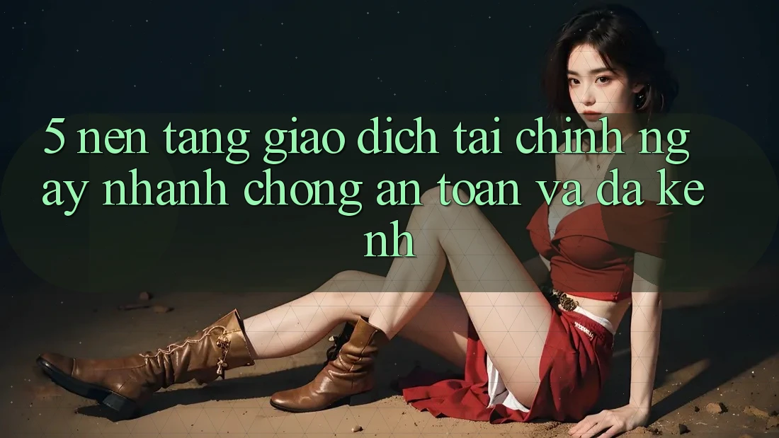 5. Nền tảng giao dịch tài chính: Ngay nhanh chóng, an toàn và đa kênh