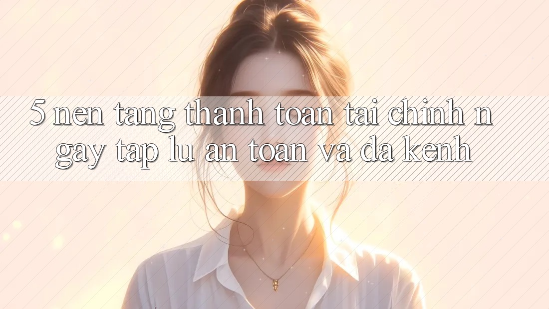 5. Nền tảng thanh toán tài chính: Ngay tắp lự, an toàn và đa kênh 5. Nền tảng thanh toán tài chính: Ngay tắp lự, an toàn và đa kênh