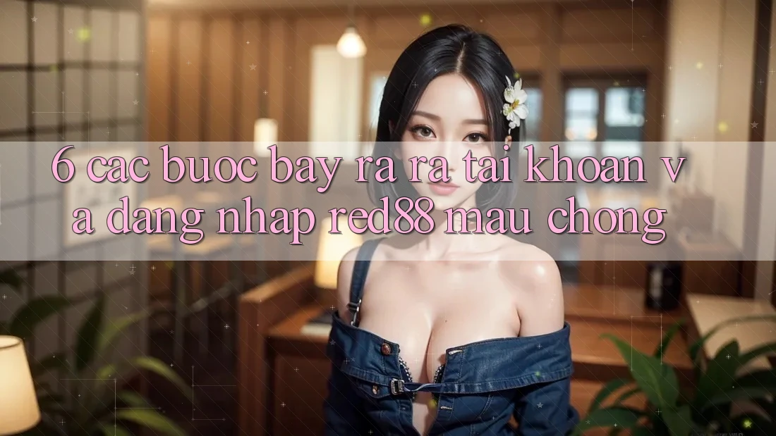 6. Các bước bày ra ra tài khoản và đăng nhập Red88 mau chóng