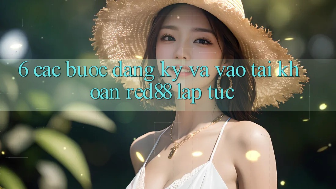6. Các bước đăng ký và vào tài khoản Red88 lập tức 6. Các bước đăng ký và vào tài khoản Red88 lập tức