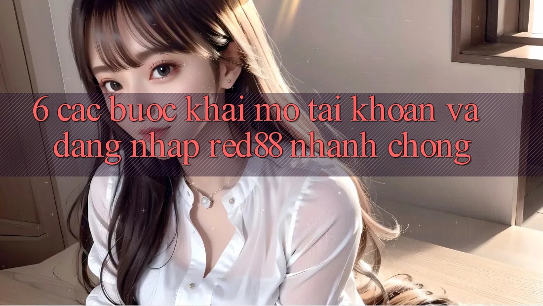 6. Các bước khai mở tài khoản và đăng nhập Red88 nhanh chóng 6. Các bước khai mở tài khoản và đăng nhập Red88 nhanh chóng