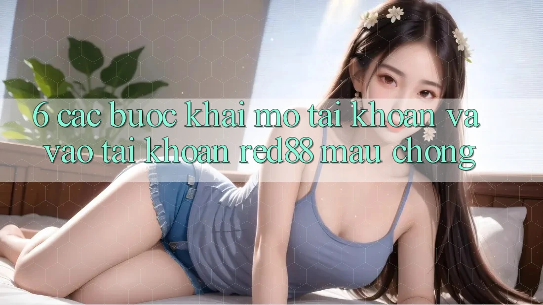 6. Các bước khai mở tài khoản và vào tài khoản Red88 mau chóng 6. Các bước khai mở tài khoản và vào tài khoản Red88 mau chóng