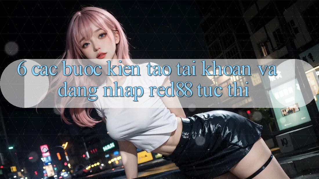 6. Các bước kiến tạo tài khoản và đăng nhập Red88 tức thì 6. Các bước kiến tạo tài khoản và đăng nhập Red88 tức thì