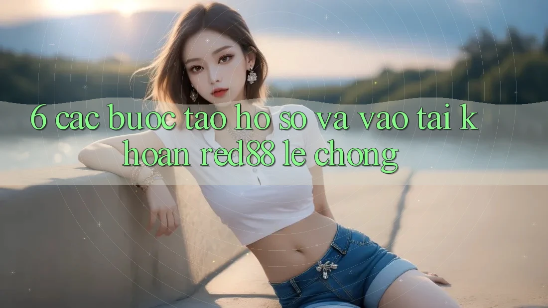 6. Các bước tạo hồ sơ và vào tài khoản Red88 lẹ chóng