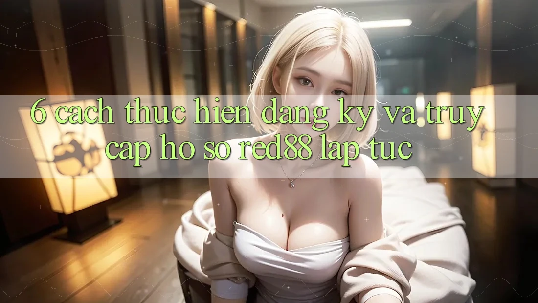 6. Cách thực hiện đăng ký và truy cập hồ sơ Red88 lập tức