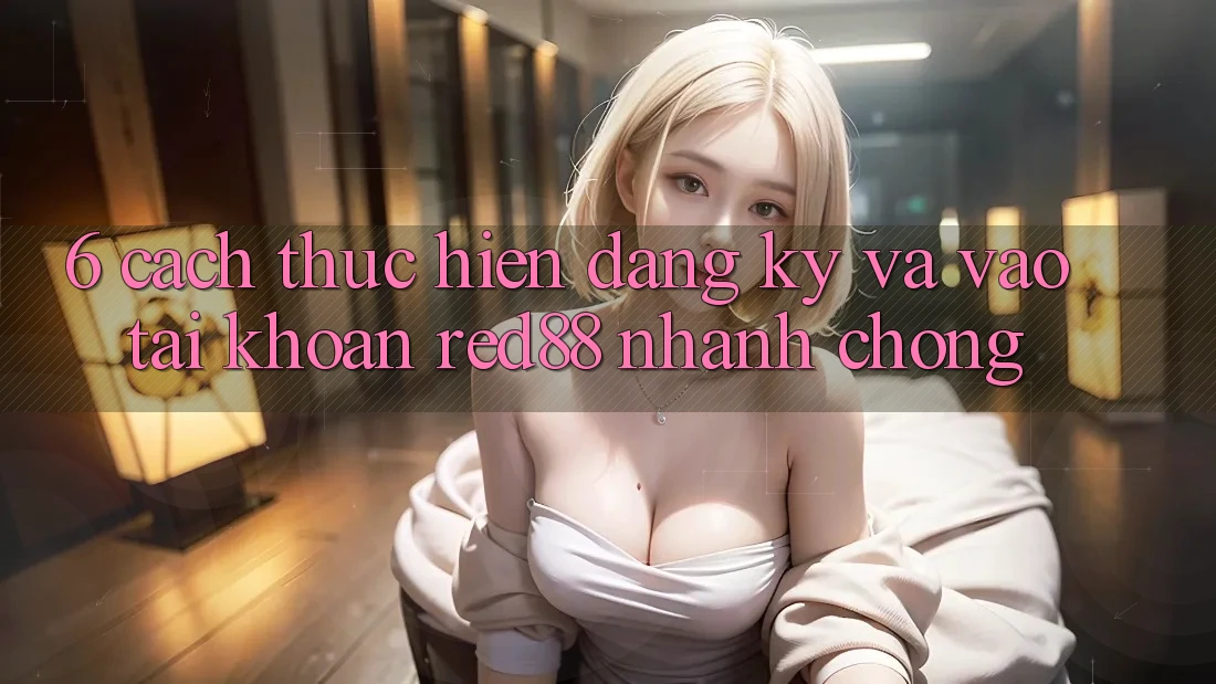 6. Cách thực hiện đăng ký và vào tài khoản Red88 nhanh chóng